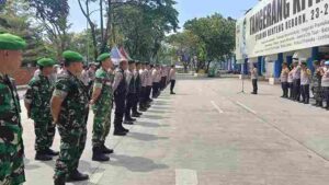 Polres Metro Tanggerang Kerahkan Ratusan Personel Amankan Liga II