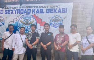 DPC XTC Sexyroad Indonesia Kabupaten Bekasi Dikunjungi BAKESBANGPOL