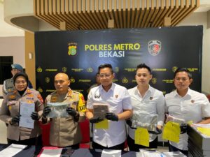 Kerugian Negara Capai Rp.7,1 Miliar, Polres Metro Bekasi Tetapkan Dua Tersangka Dugaan Korupsi Hibah NPCI