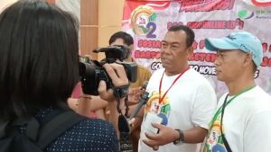 Ratusan Ojol Padati GOR Otista Jaktim, Antusias Menanti BPJS Ketenagakerjaan